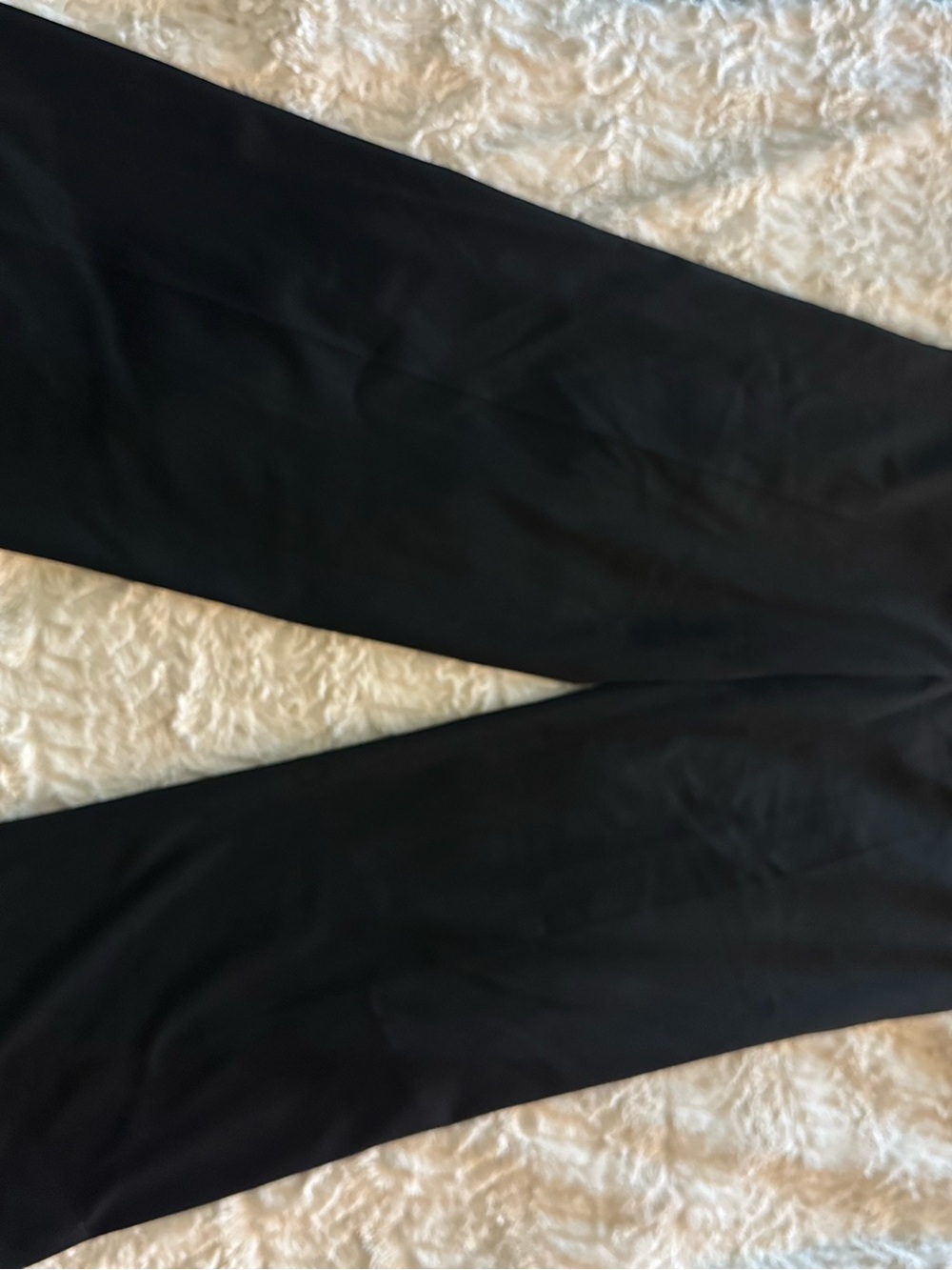 Ralph Lauren Womens Black High Waisted Sailor Gold Button Wide Leg Pants Size 14 - Picture 3 of 8